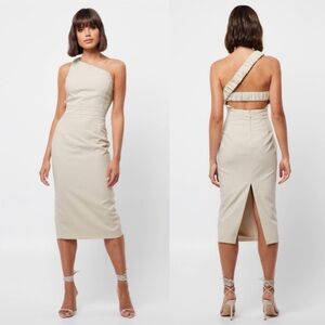 MOSSMAN Spectrum Midi Dress Size 4